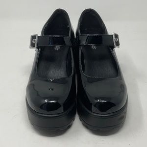 Seychelles Anthropologie Mary Jane Platform Chunky Heels Size 6